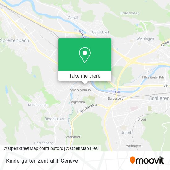 Kindergarten Zentral II map