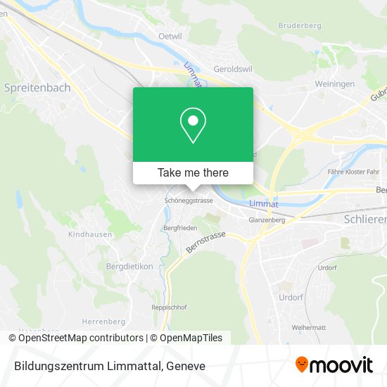 Bildungszentrum Limmattal map