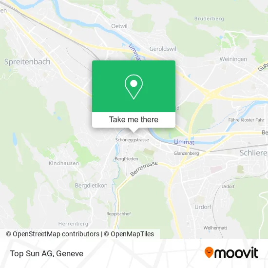 Top Sun AG map