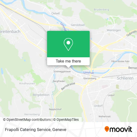 Frapolli Catering Service map