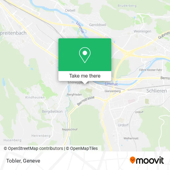 Tobler map