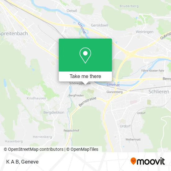 K A B map