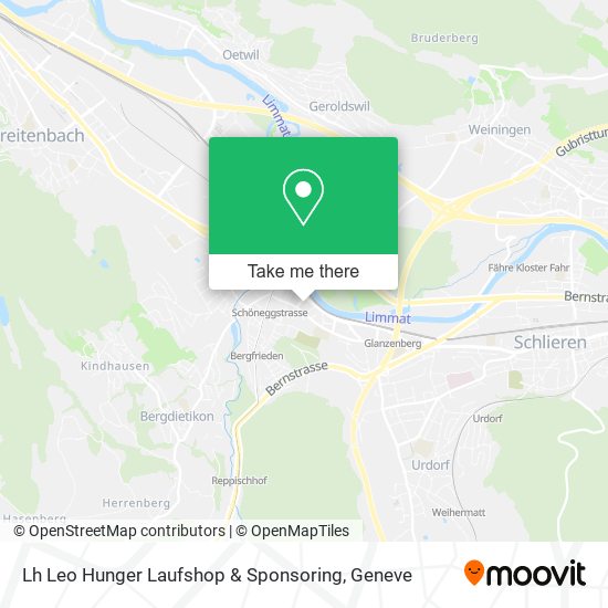 Lh Leo Hunger Laufshop & Sponsoring map