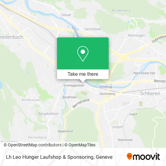 Lh Leo Hunger Laufshop & Sponsoring map
