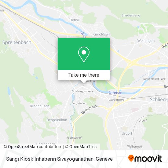 Sangi Kiosk Inhaberin Sivayoganathan map