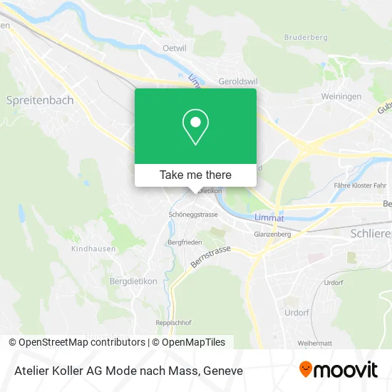 Atelier Koller AG Mode nach Mass map