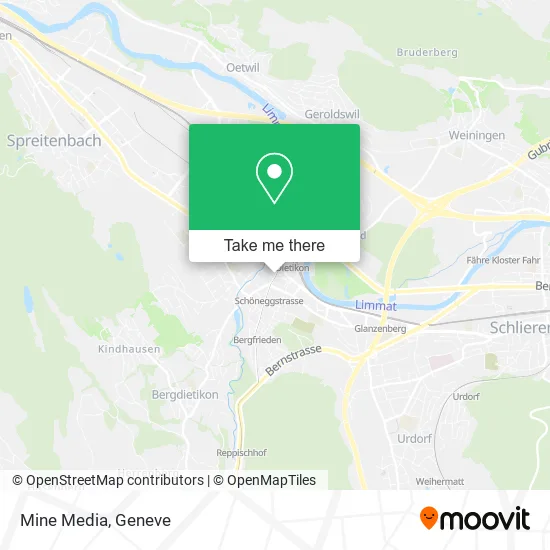 Mine Media map