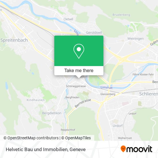 Helvetic Bau und Immobilien map