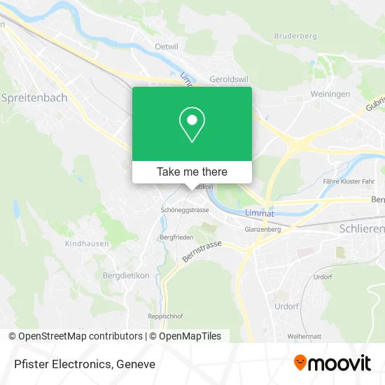 Pfister Electronics map