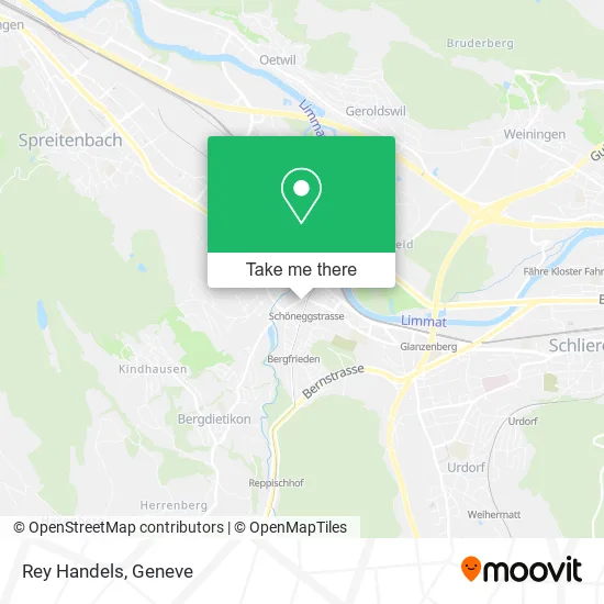 Rey Handels map