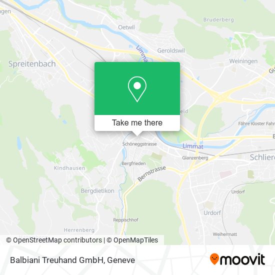 Balbiani Treuhand GmbH map