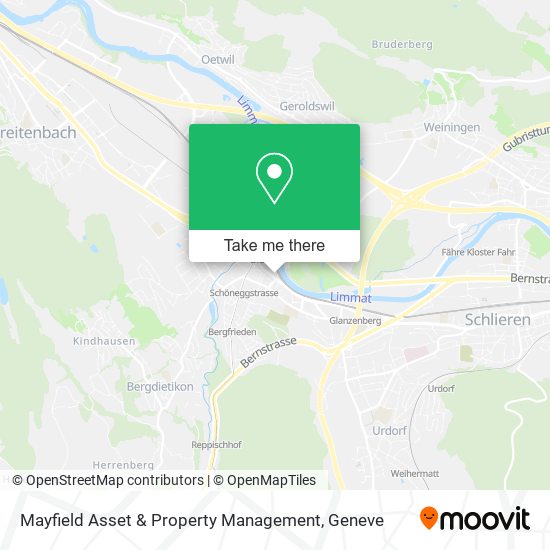 Mayfield Asset & Property Management map