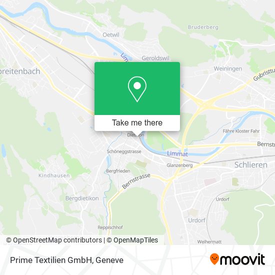 Prime Textilien GmbH map