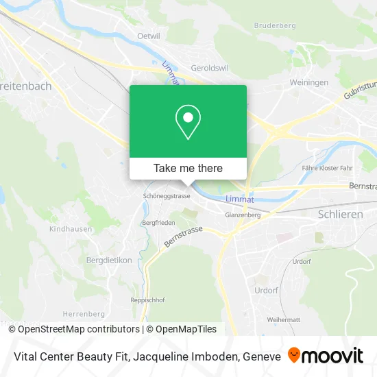 Vital Center Beauty Fit, Jacqueline Imboden map