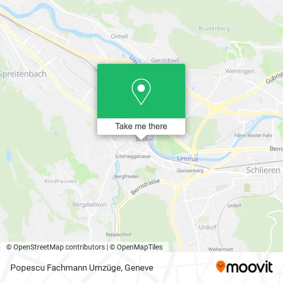 Popescu Fachmann Umzüge map