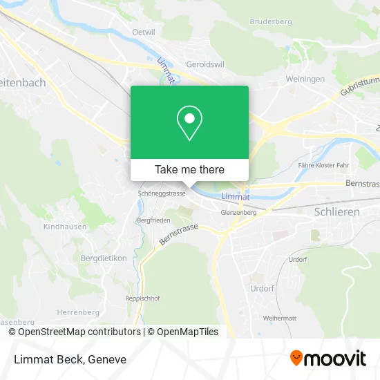 Limmat Beck map