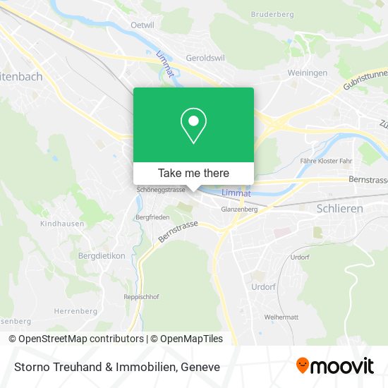 Storno Treuhand & Immobilien map