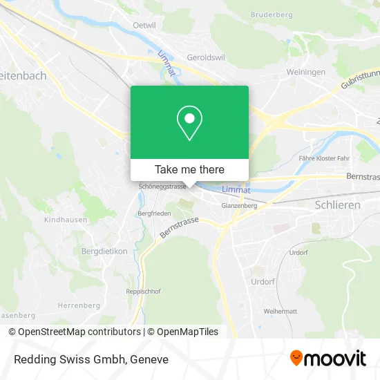Redding Swiss Gmbh map