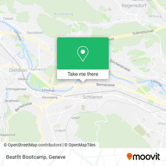 Beatfit Bootcamp map
