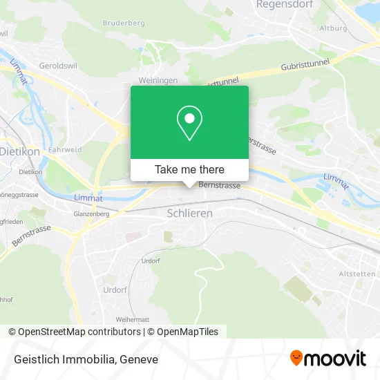 Geistlich Immobilia map