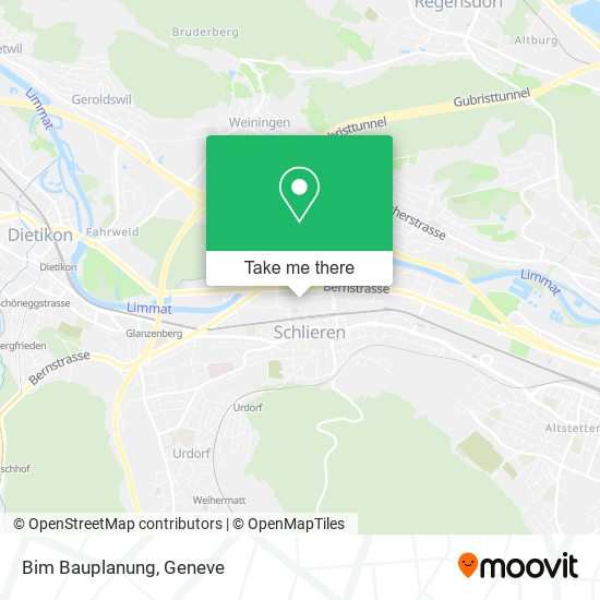 Bim Bauplanung map