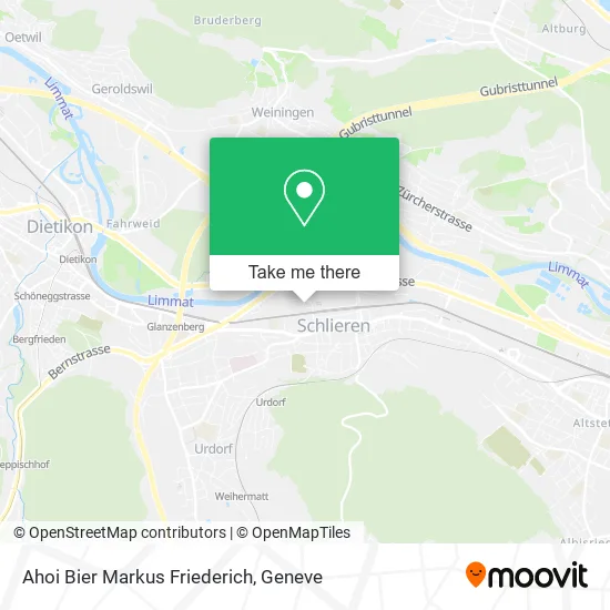 Ahoi Bier Markus Friederich map