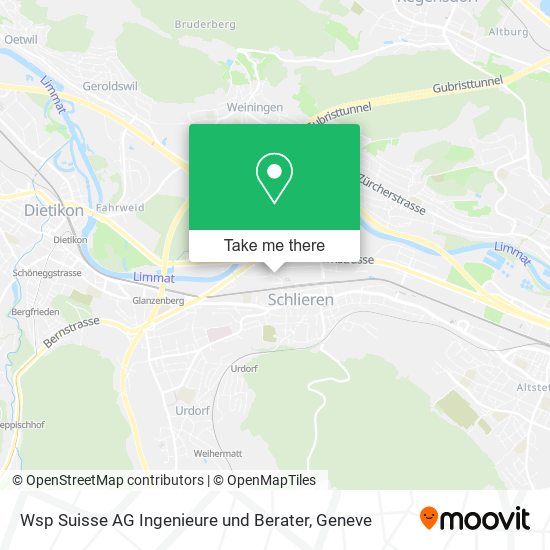 Wsp Suisse AG Ingenieure und Berater map