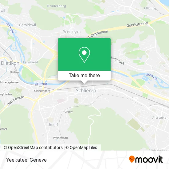 Yeekatee map