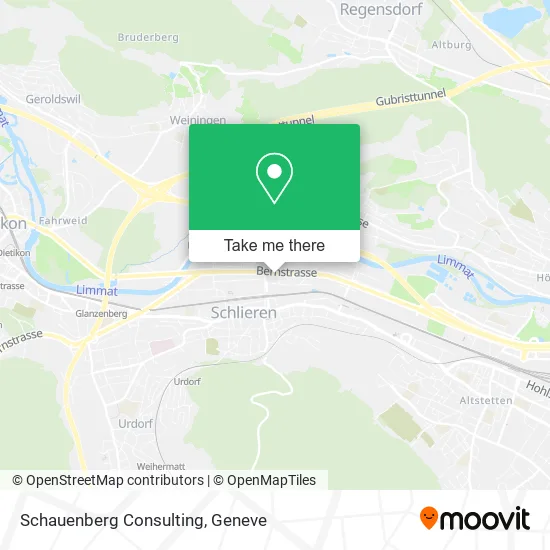 Schauenberg Consulting map