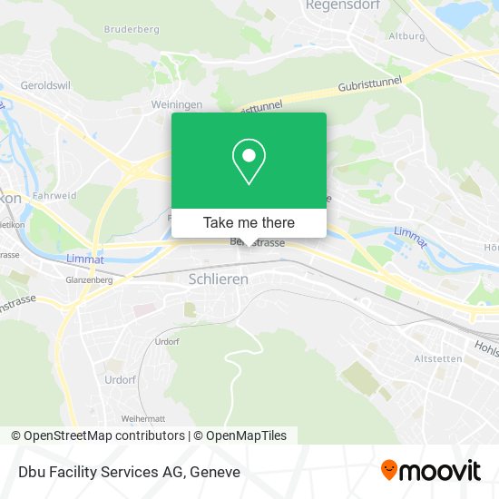 Dbu Facility Services AG map