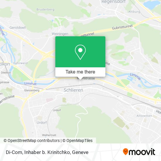 Di-Com, Inhaber b. Krinitchko map