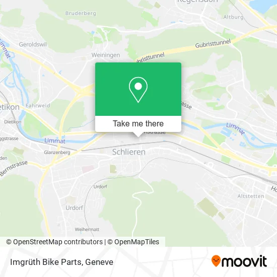 Imgrüth Bike Parts map