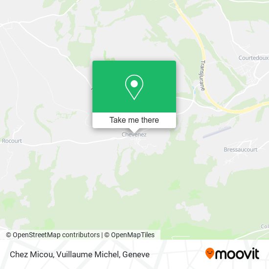 Chez Micou, Vuillaume Michel map