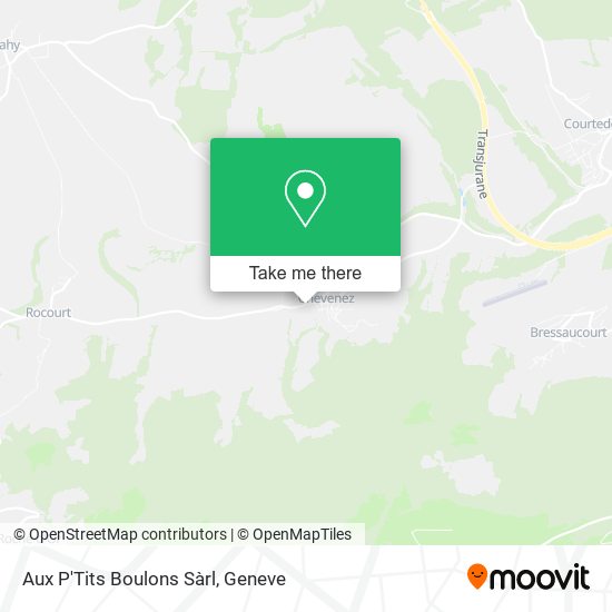 Aux P'Tits Boulons Sàrl map