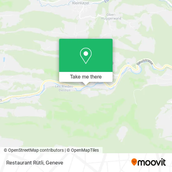 Restaurant Rütli map