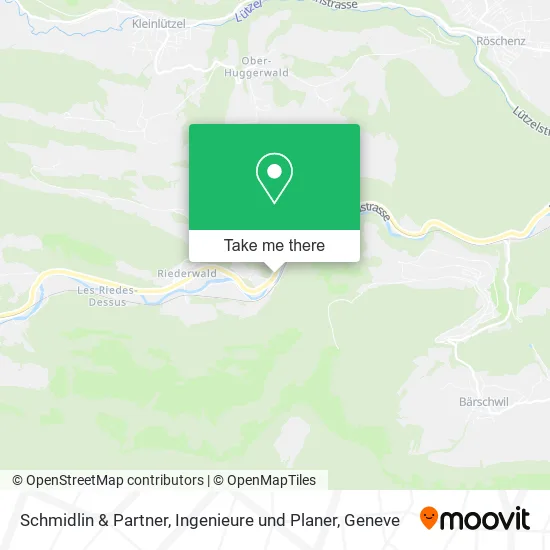 Schmidlin & Partner, Ingenieure und Planer map