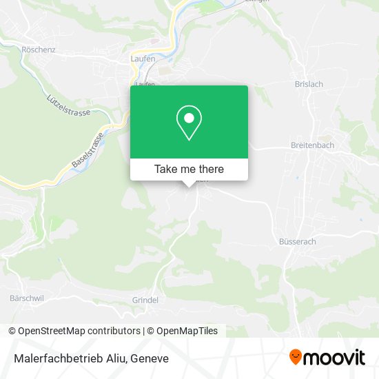Malerfachbetrieb Aliu map