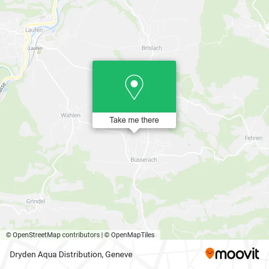 Dryden Aqua Distribution map