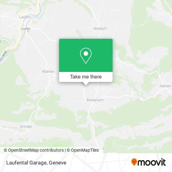 Laufental Garage map