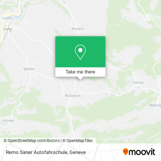 Remo Saner Autofahrschule map