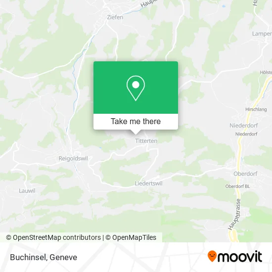 Buchinsel map