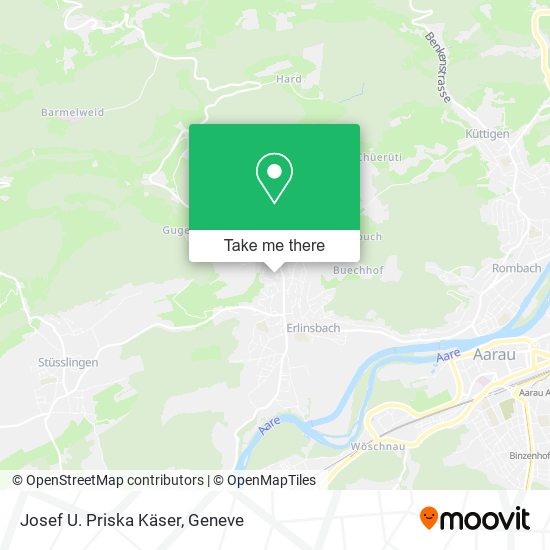 Josef U. Priska Käser map