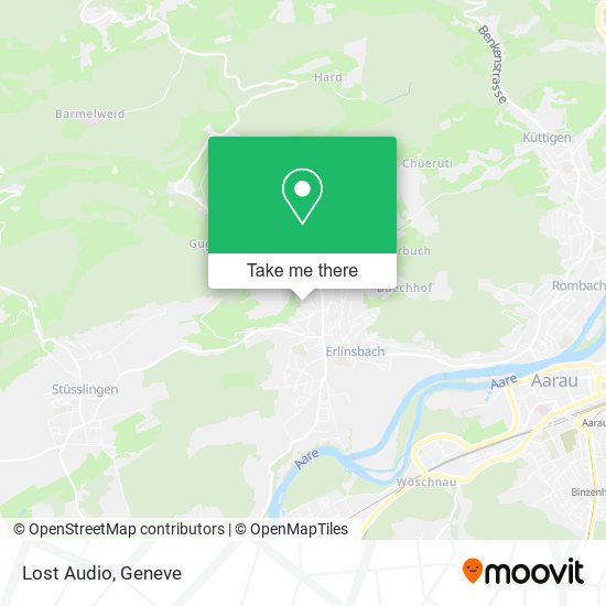 Lost Audio map