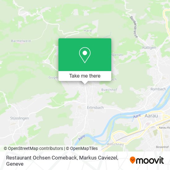 Restaurant Ochsen Comeback, Markus Caviezel map