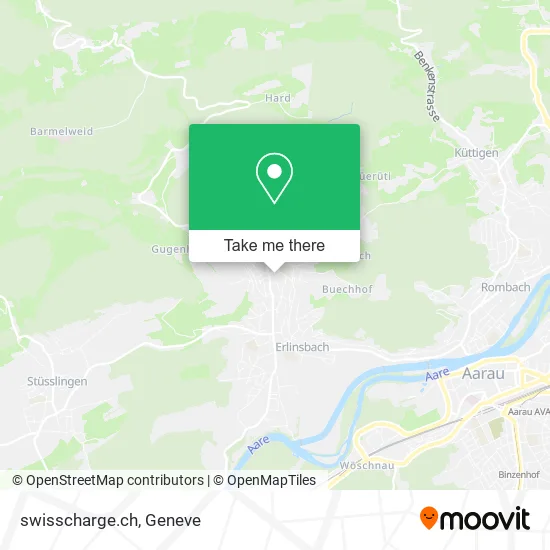swisscharge.ch map