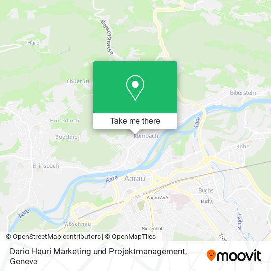 Dario Hauri Marketing und Projektmanagement map