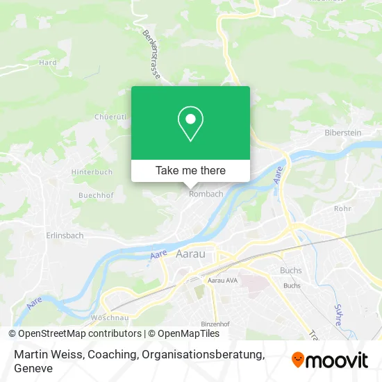 Martin Weiss, Coaching, Organisationsberatung map