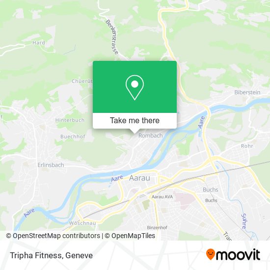 Tripha Fitness map