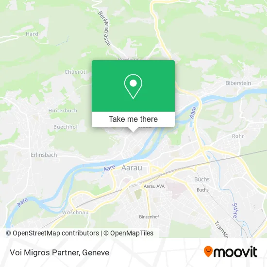Voi Migros Partner map