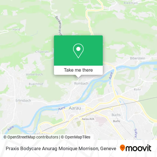 Praxis Bodycare Anurag Monique Morrison map